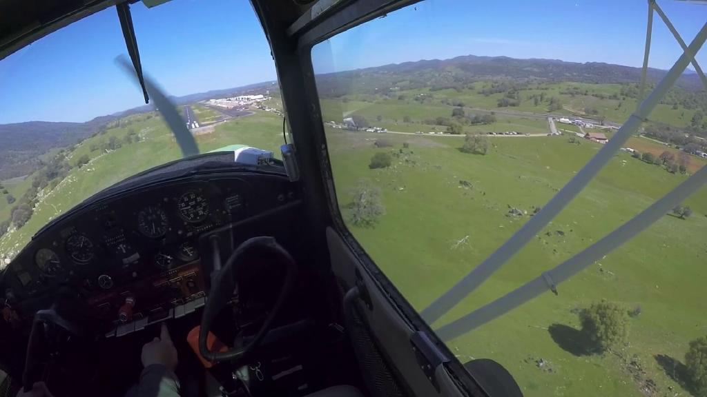 Forward Slip to Landing Still Frame From Video