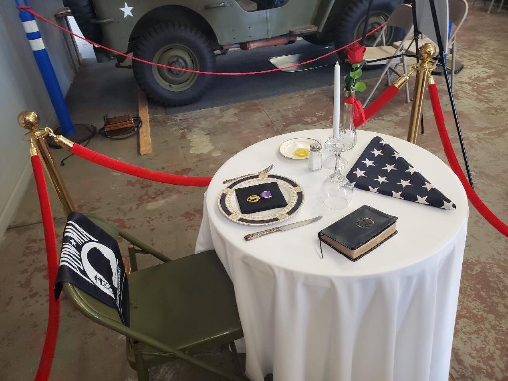 Pow Mia Honorary Table