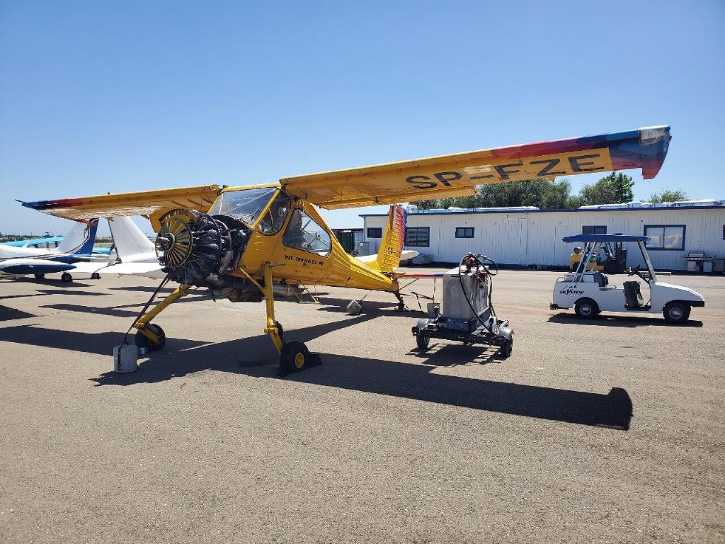 Pzl 104 80 Wilga Spotted in Ktcy Ca