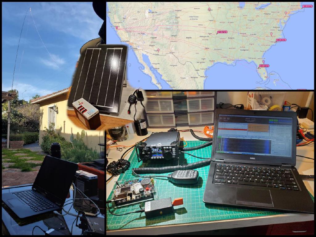 Collage of My Radio Equipment Photos