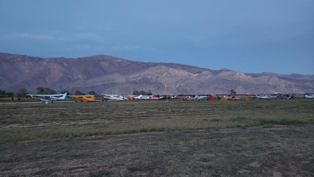 After Sunset Airplane Campground