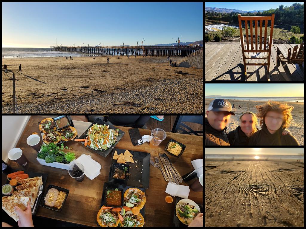 Pismo Beach and Boardwalk Farm House Where We