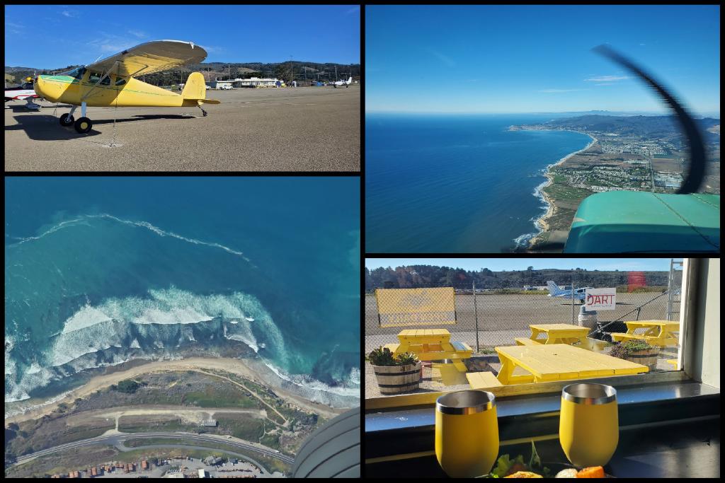 Flight Over the Hwy 101 to Half Moon