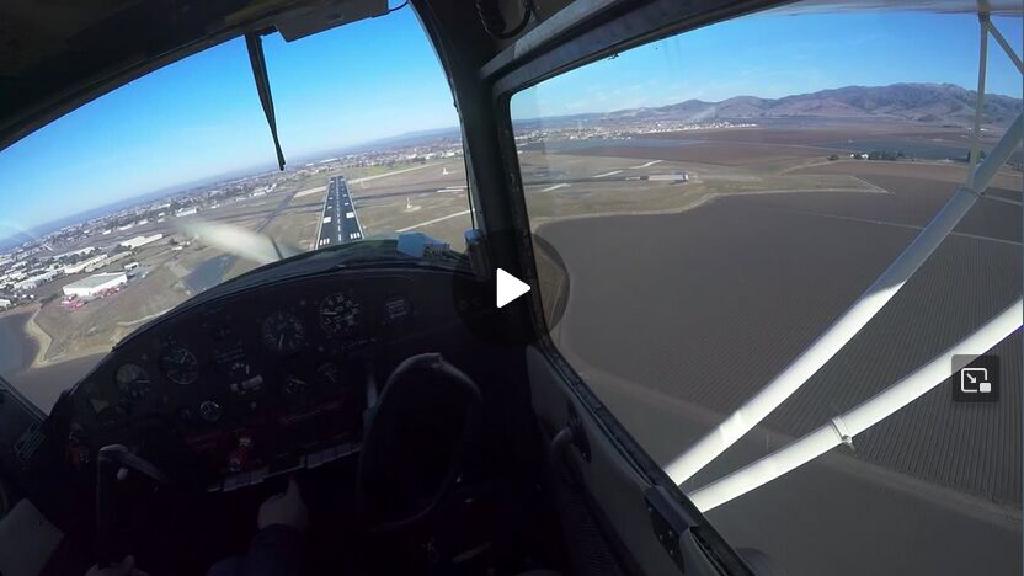 High Short Final Forward Slip