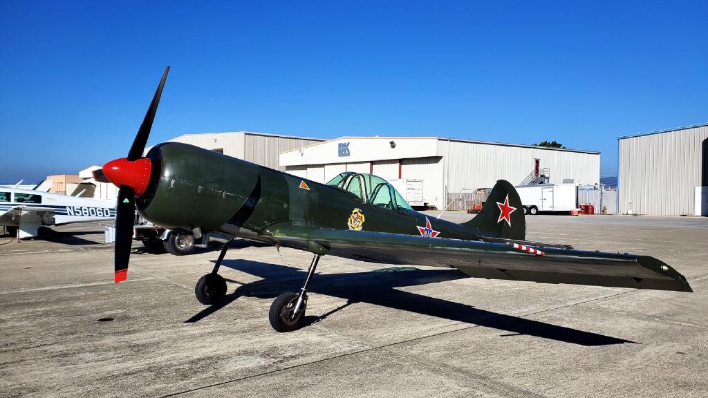 Clean Yak 50 Quartering Front View