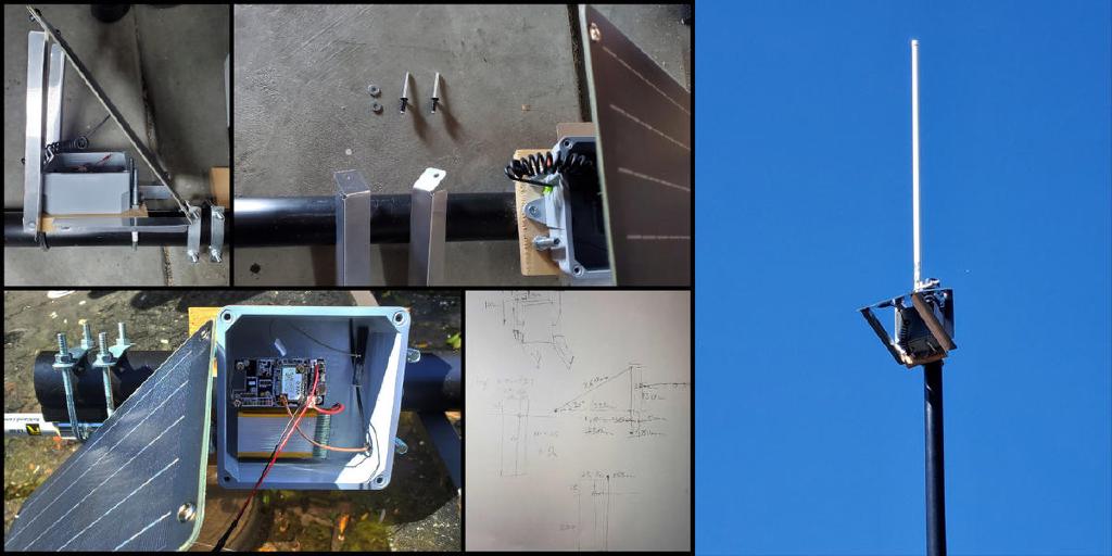 Meshtastic Solar Node on 25ft Pole