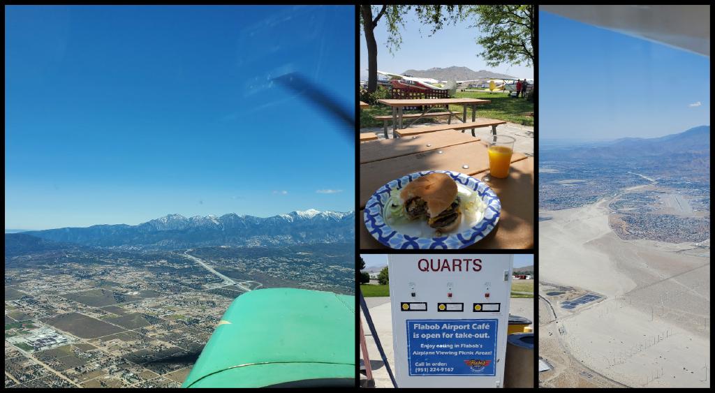 Clockwise From Upper Left Cajon Pass Double Cheeseburger