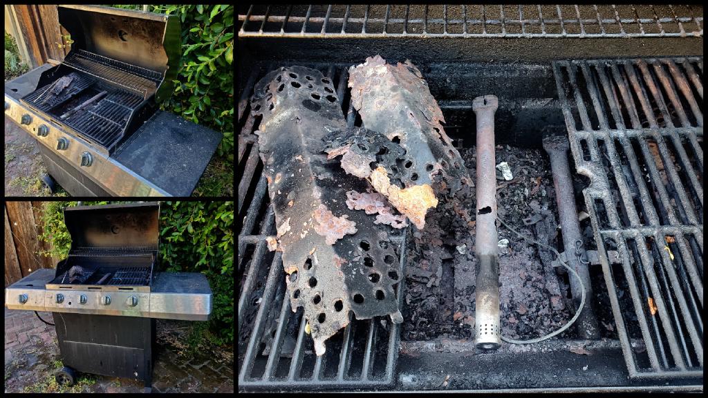 Before Overhaul Picture of the Grill