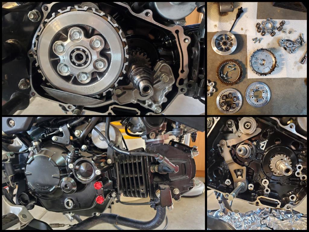 Clockwise From Upper Left Spinner Removed Six Bolt