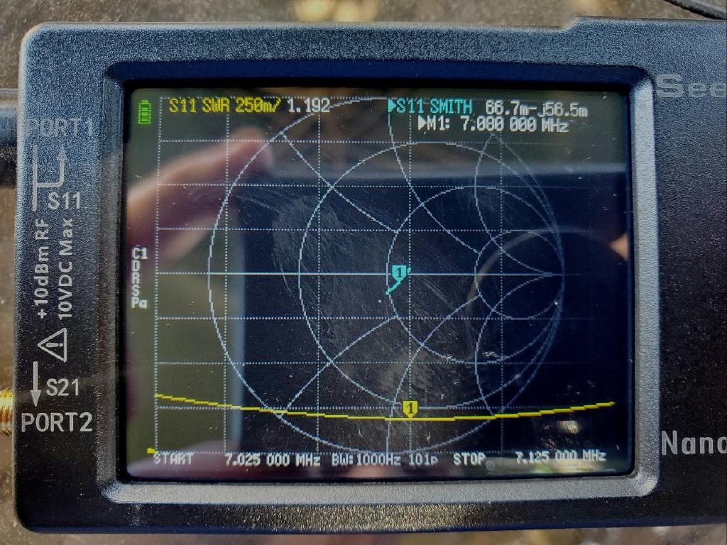 40m Cw Tuned to Just Below 1 2