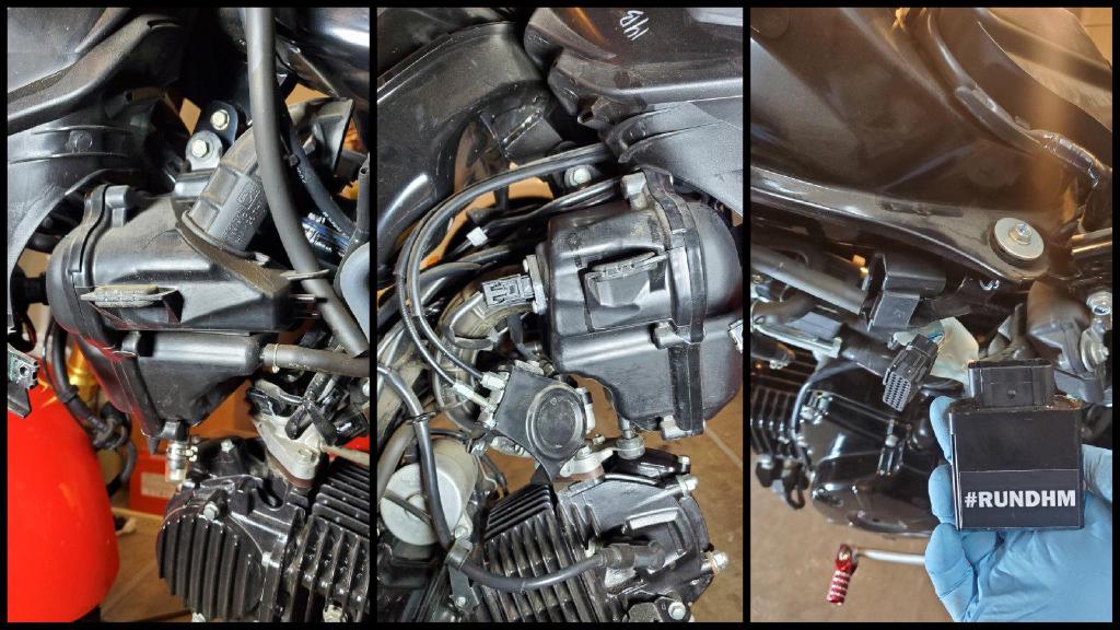 Left to Right Old Airbox Left Side With