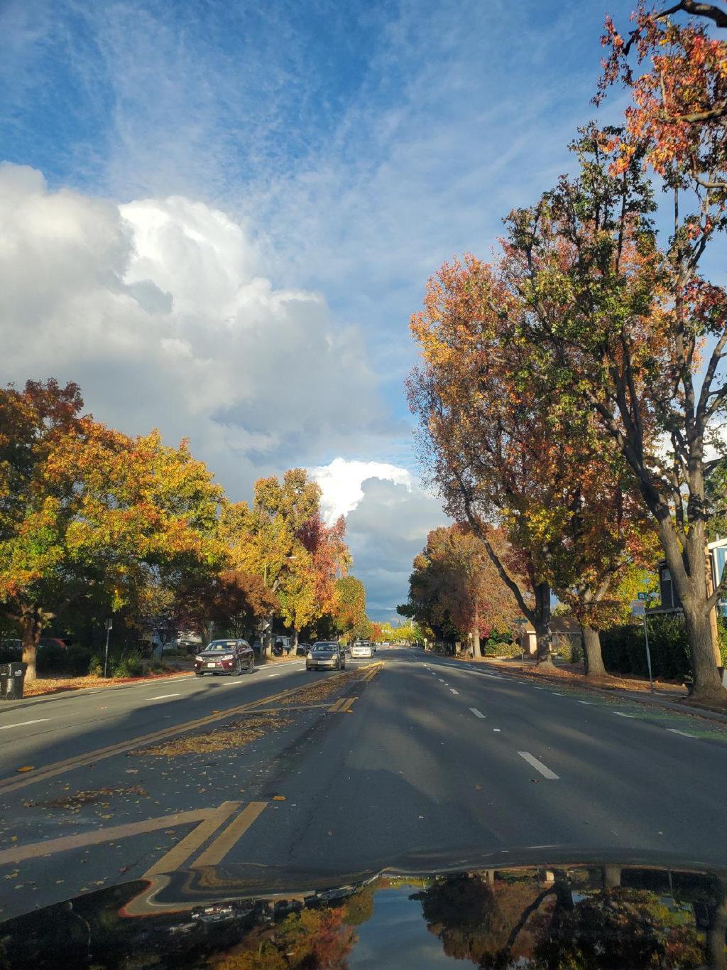 Fall Post Frontal Clear Day in Norcal