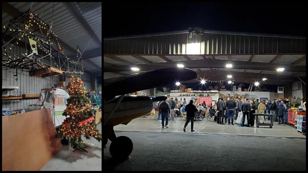 From Left to Right Bare Champ Fuselage Decorated
