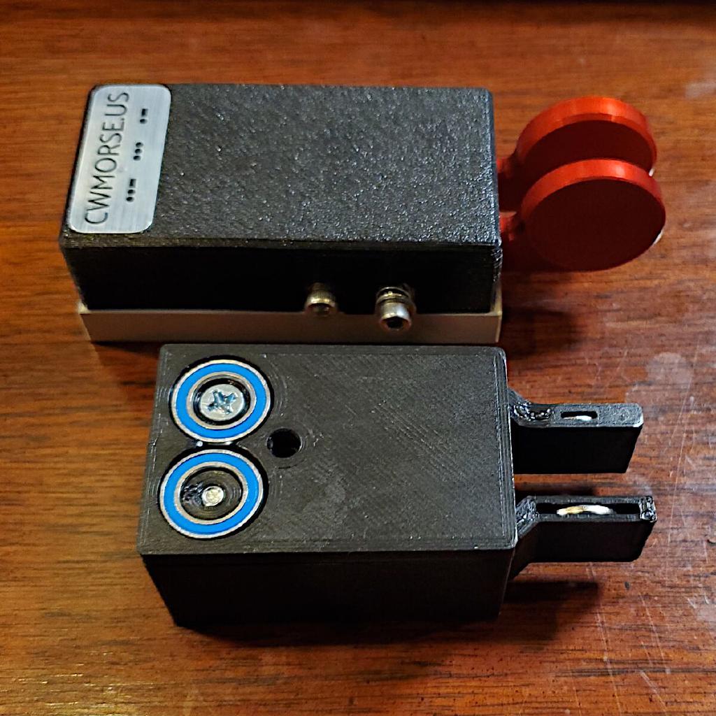 Two Cw Paddles Top Cwmorse Us Aluminium Magentic