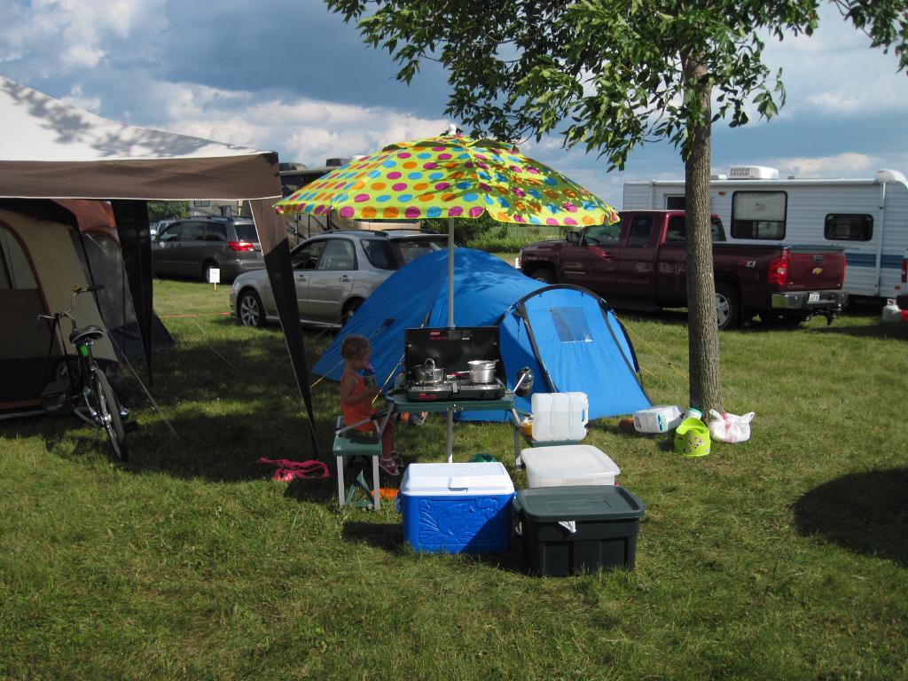 Oshkosh 2009 Our Camp