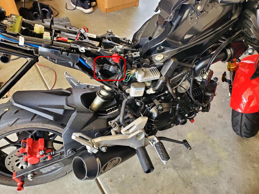 Location of Tail Lights Plug