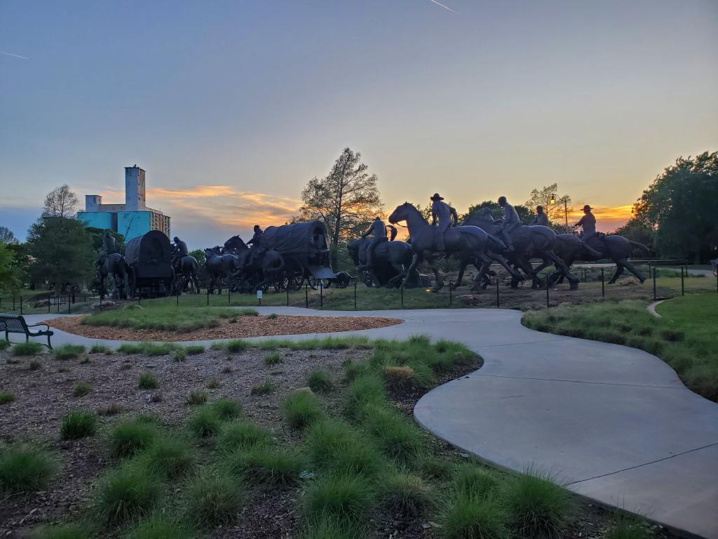 Oklahoma City Land Run Monument