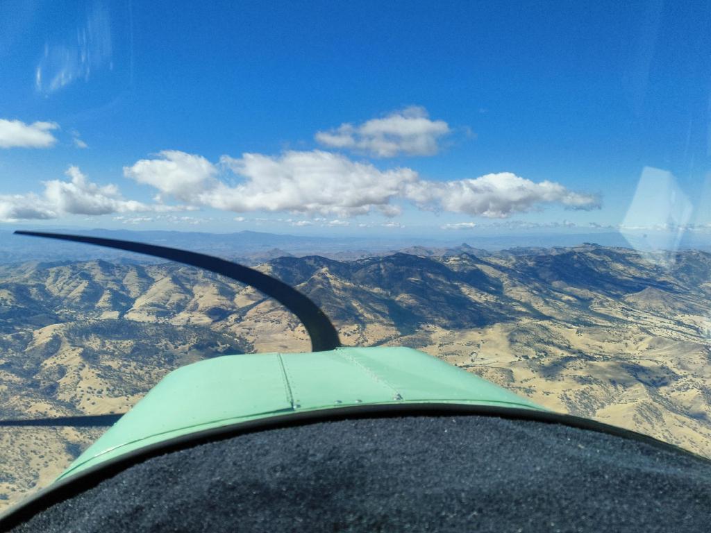 Flight Home With Lines of Convergence