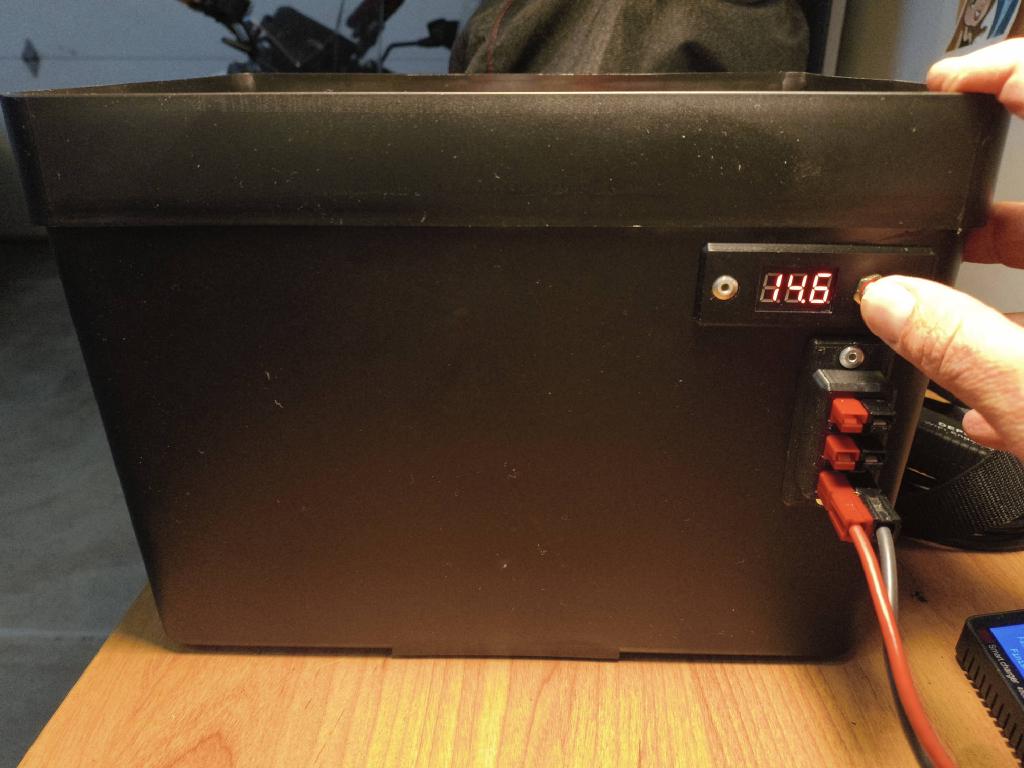 Marine Battery Box With My Upgrades