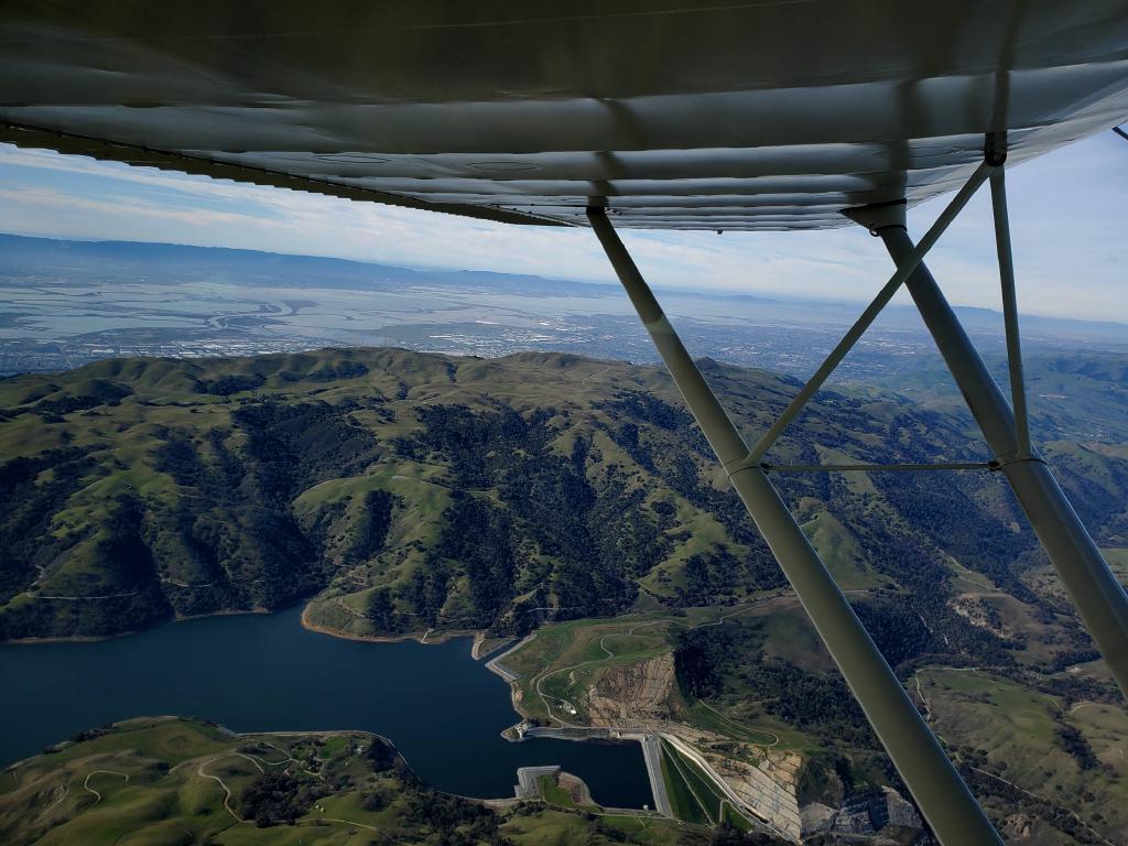 Departing Reid Hillview Airport