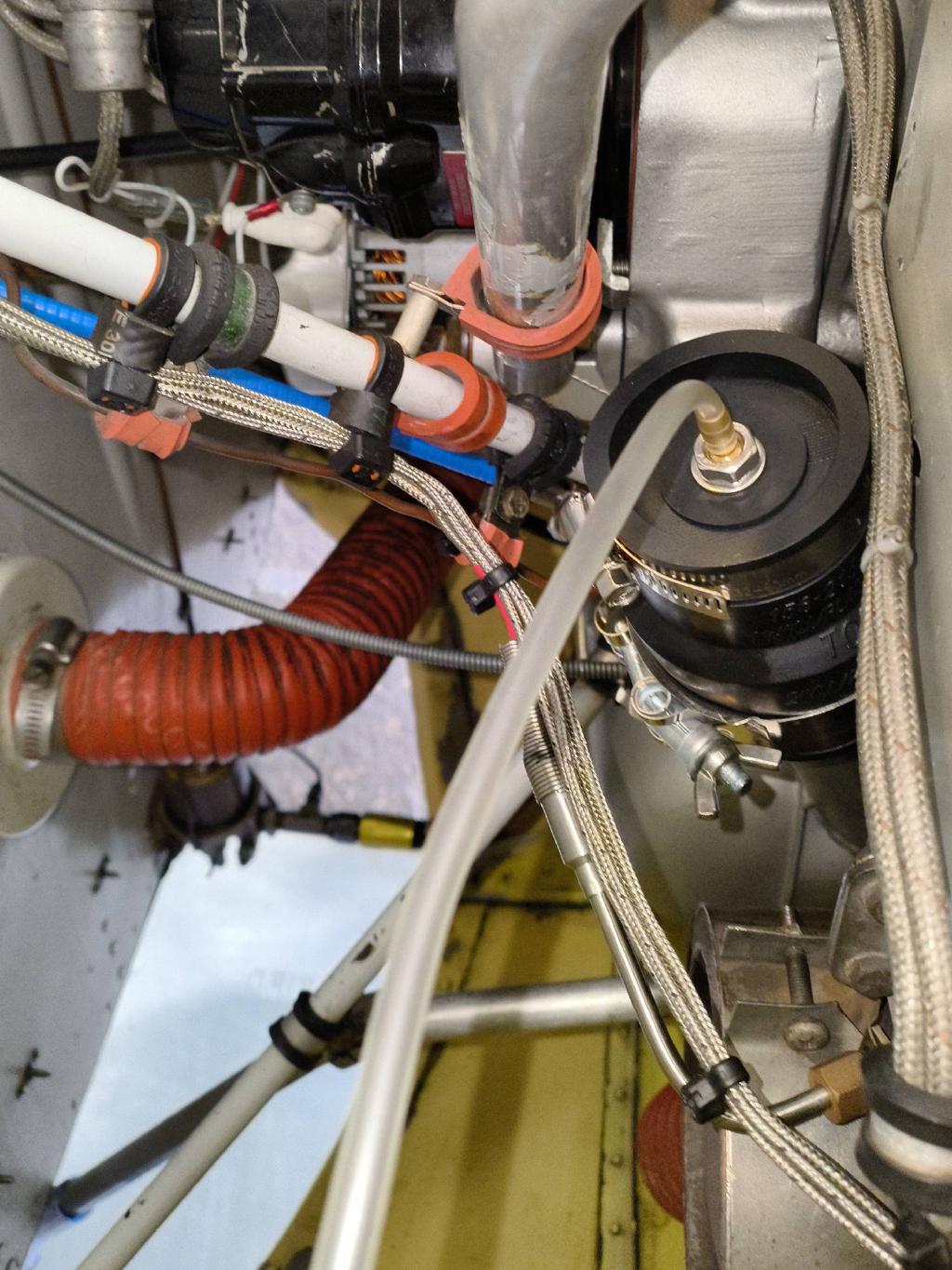 Dry Air Flowing Into Engine