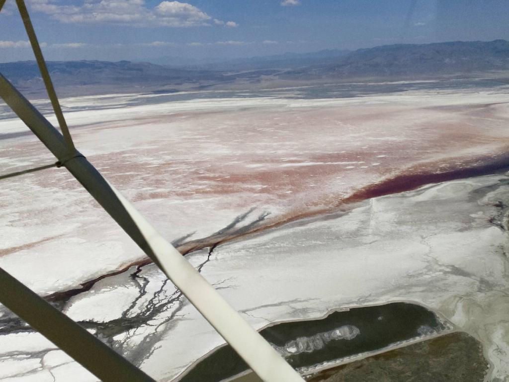 Over Owens Lake