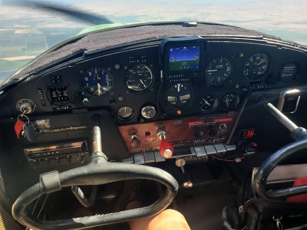 Cruise at 110mph Tas and 5.3gph