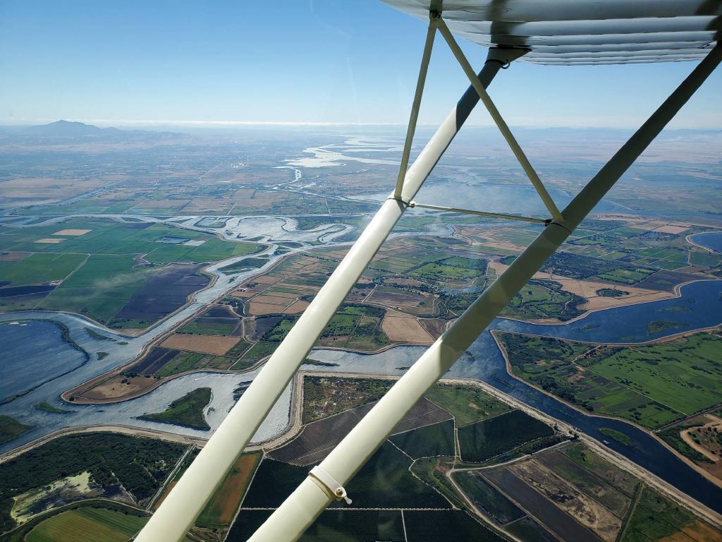 Green Central Valley Full of Water
