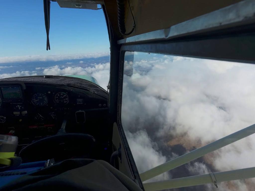 Flying Back to Hollister Airport